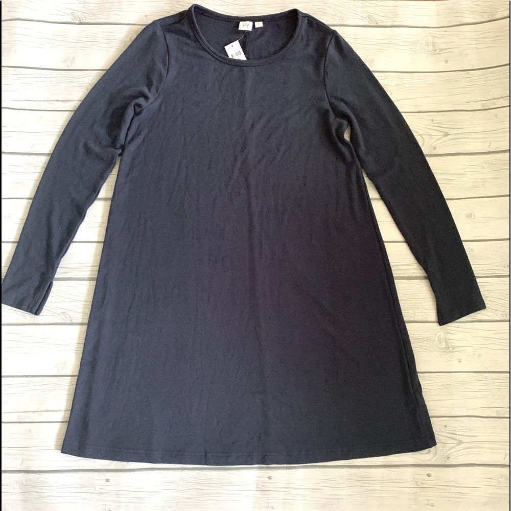 GAP Navy long sleeve dress-NWT-medium